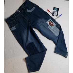 Vintage Platinum Fubu Fat Albert Jeans SZ 40x34